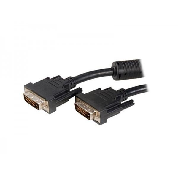 Adj adj 320-00034 cable av, dvi dvi dual enlace m m 2m negro