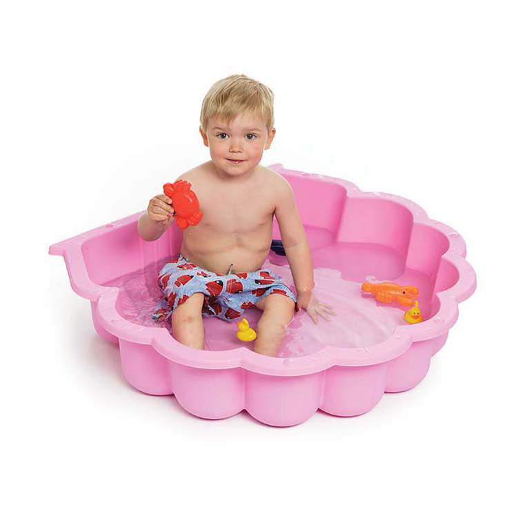 Sandbox con carcasa de tapa 87 x 78 x 18 cm rosa