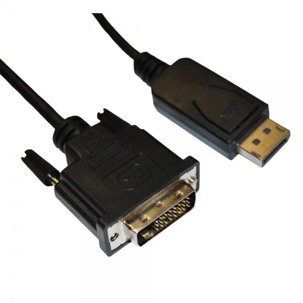 Adj adj adjbl11045610 a c cable, displayport-> dvi-d, m m, 2m, negro