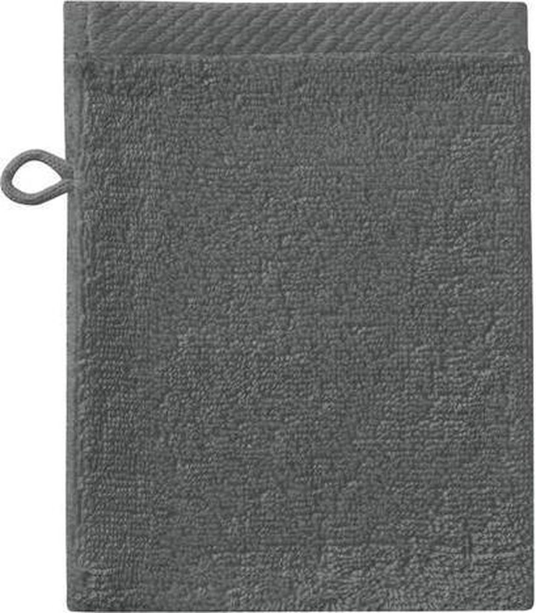Seahorse pure - toallitas - 16x21 cm - juego de 3 - grafito