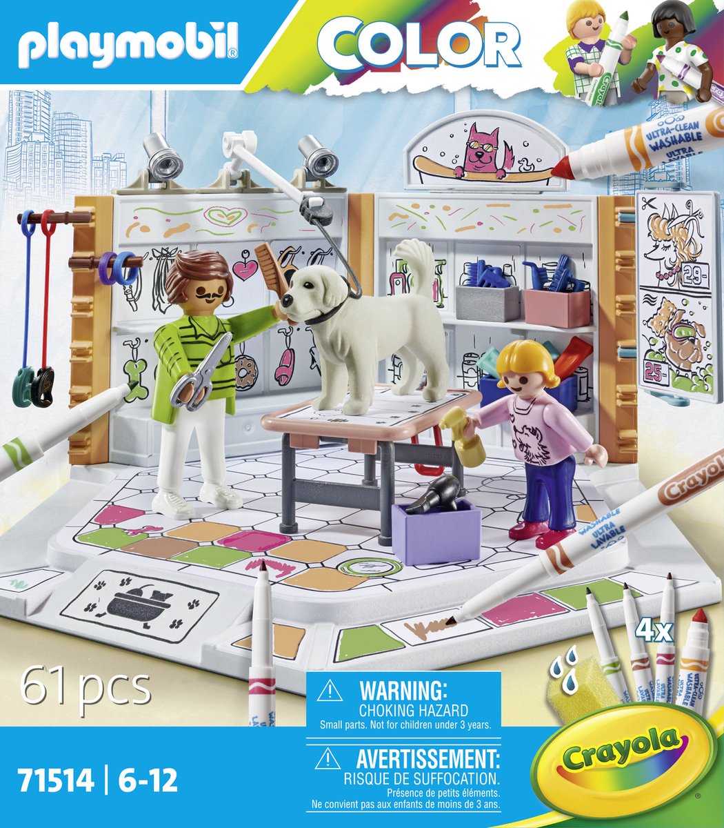 Playmobil Color Dog Salon