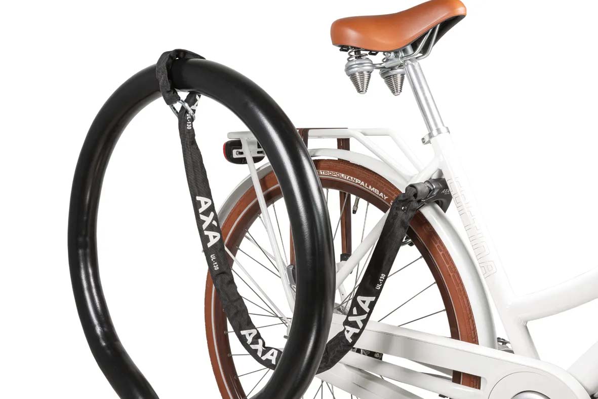 Cadena de admisión de AXA ULC130cm Negro (Bloque XXL)