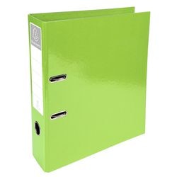 Ordner exacompta iderama a4 pvc (cloruro di polivinile) verde anice 2 anelli 10 pezzi