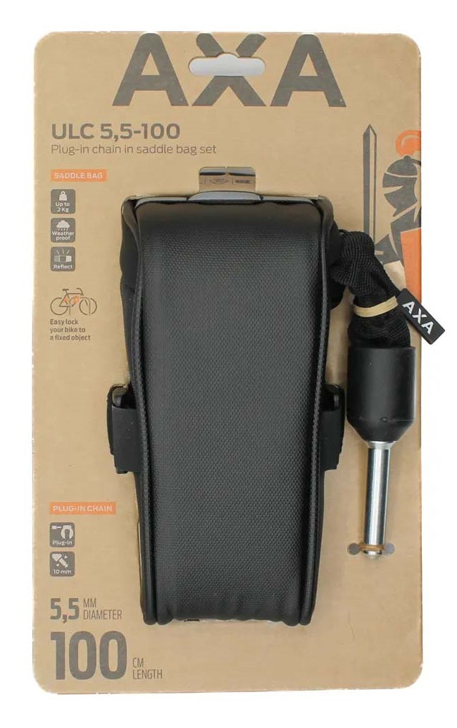 Cadena enchufable Axa ULC 100 5.5 - negro