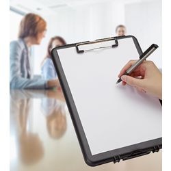 Mazza per appunti 2351508 nera a4