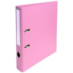 Ordner exacompta prem touch a4 50 mm rosa 2 anelli 10 pezzi