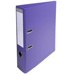 Ordner exacompta prem touch a4 70 mm viola scuro 2 anelli 10 pezzi