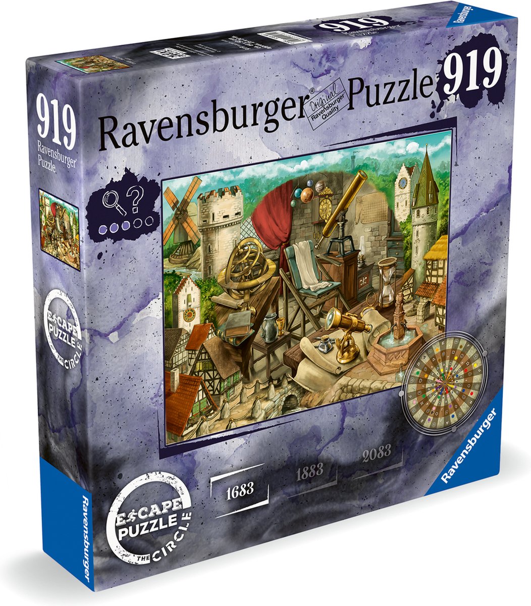 Ravensburger Jigsaw Puzzle Escape del círculo Anno 1683, 919st.