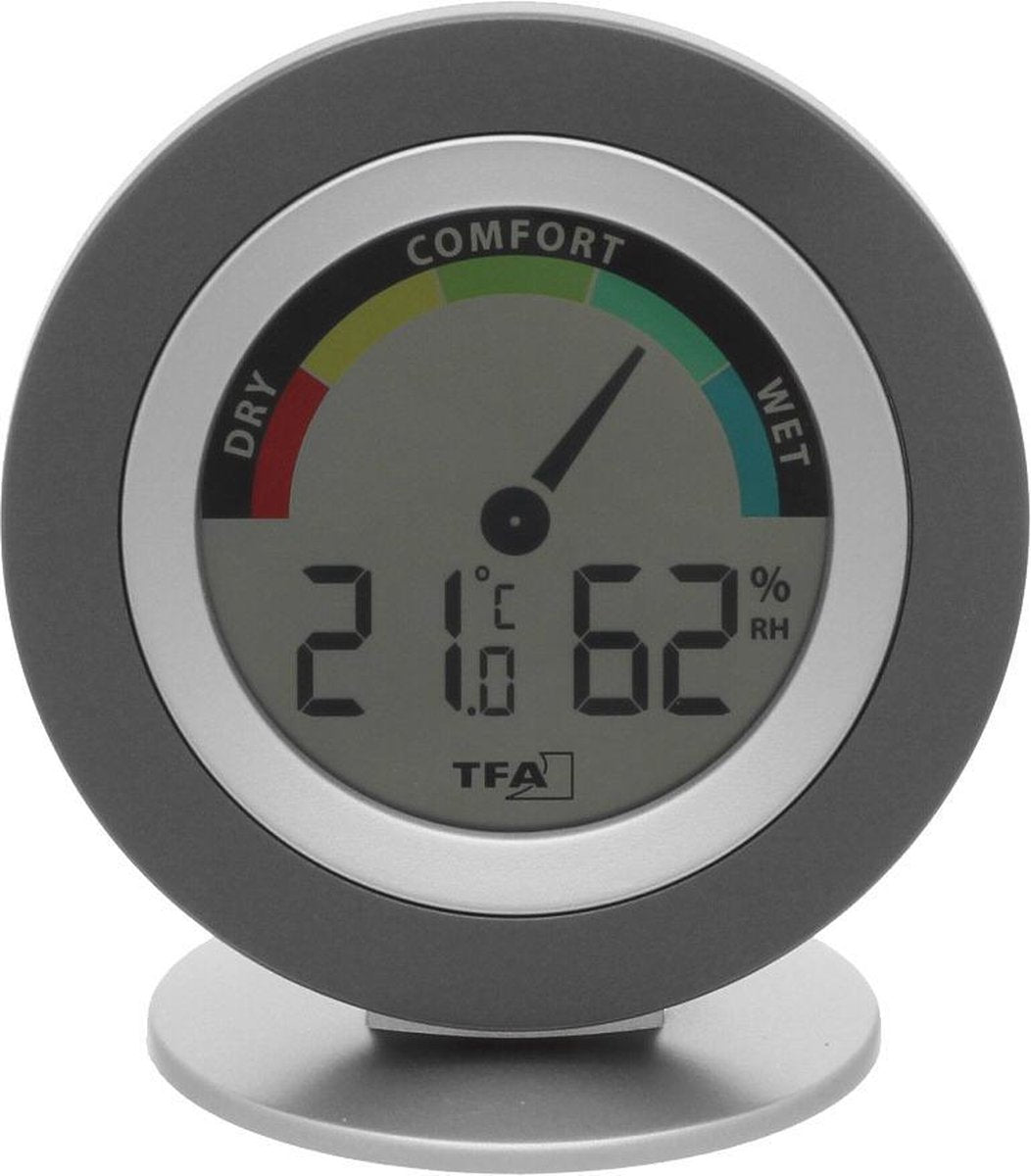 Termohigrómetro digital tfa-dostmann tfa - redondo