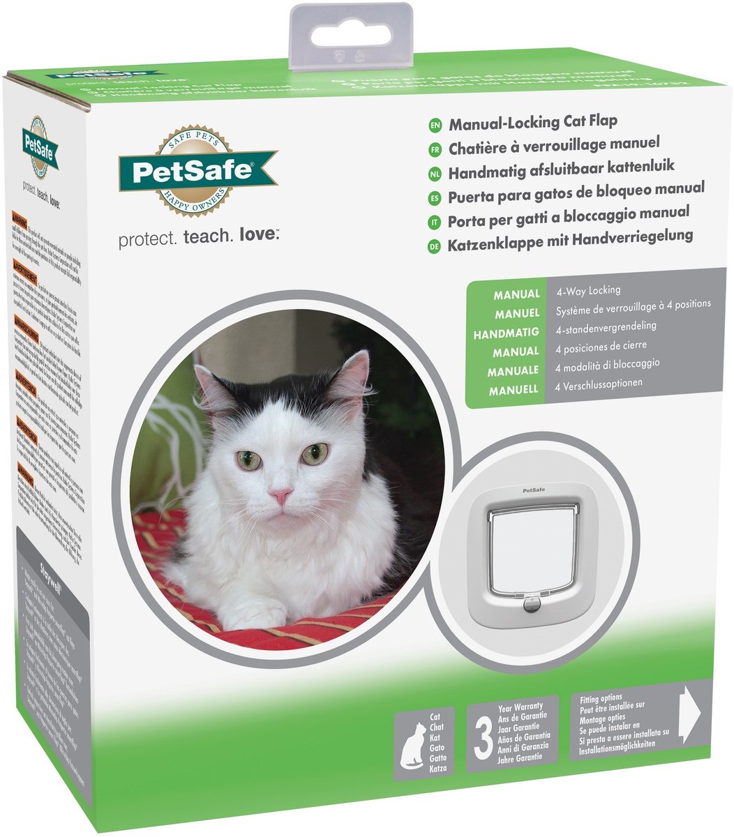 Petsafe Cat Slap hasta 7 kg manualmente blanco