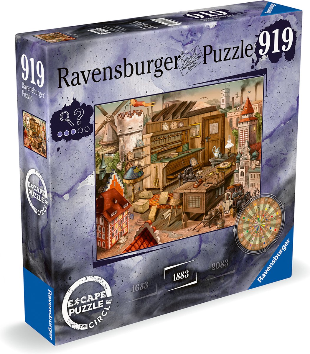 Ravensburger Jigsaw Puzzle Escape del círculo Anno 1883, 919st.