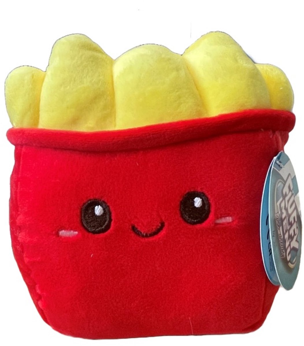Van mane soffice menu fast food peluche peluche multicolor 16 cm.