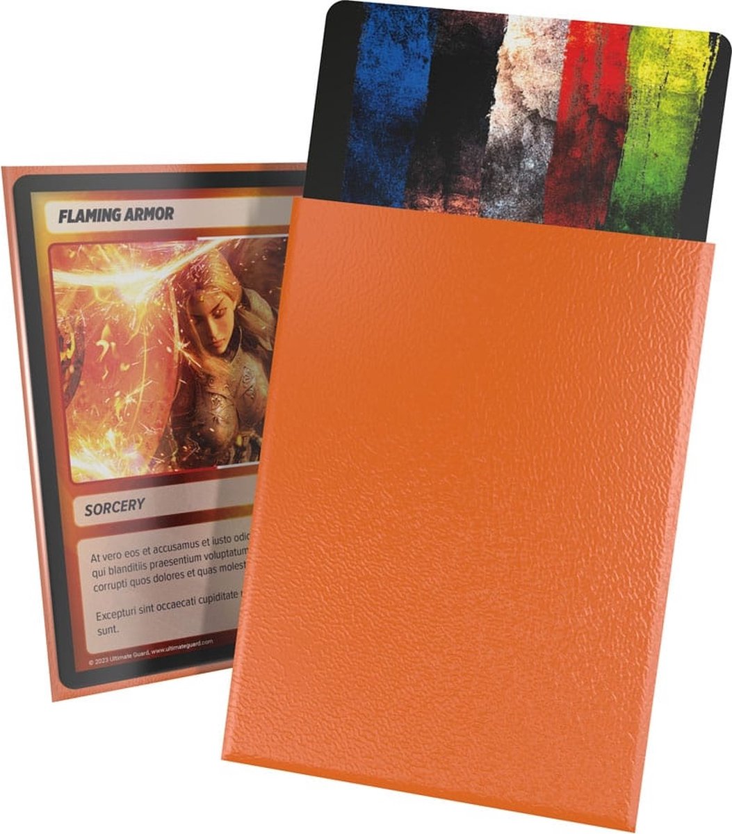 Mangas Ultimate Guard Cortex tamaño estándar mate (100) - naranja