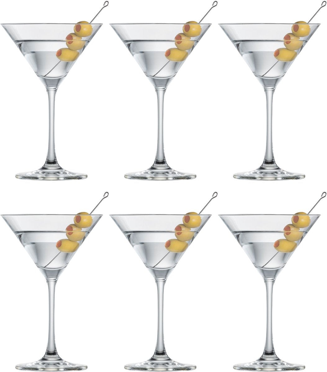 Schott zwiesel bar special bicchiere da martini 86 - 0,17 litri - set da 6