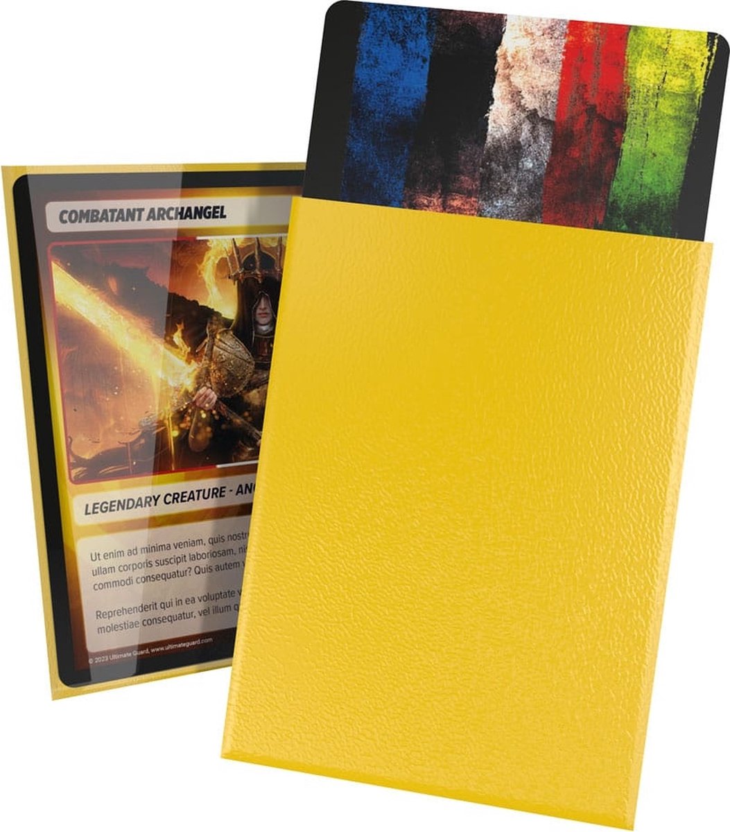 Mangas Ultimate Guard Cortex tamaño estándar (100) - amarillo