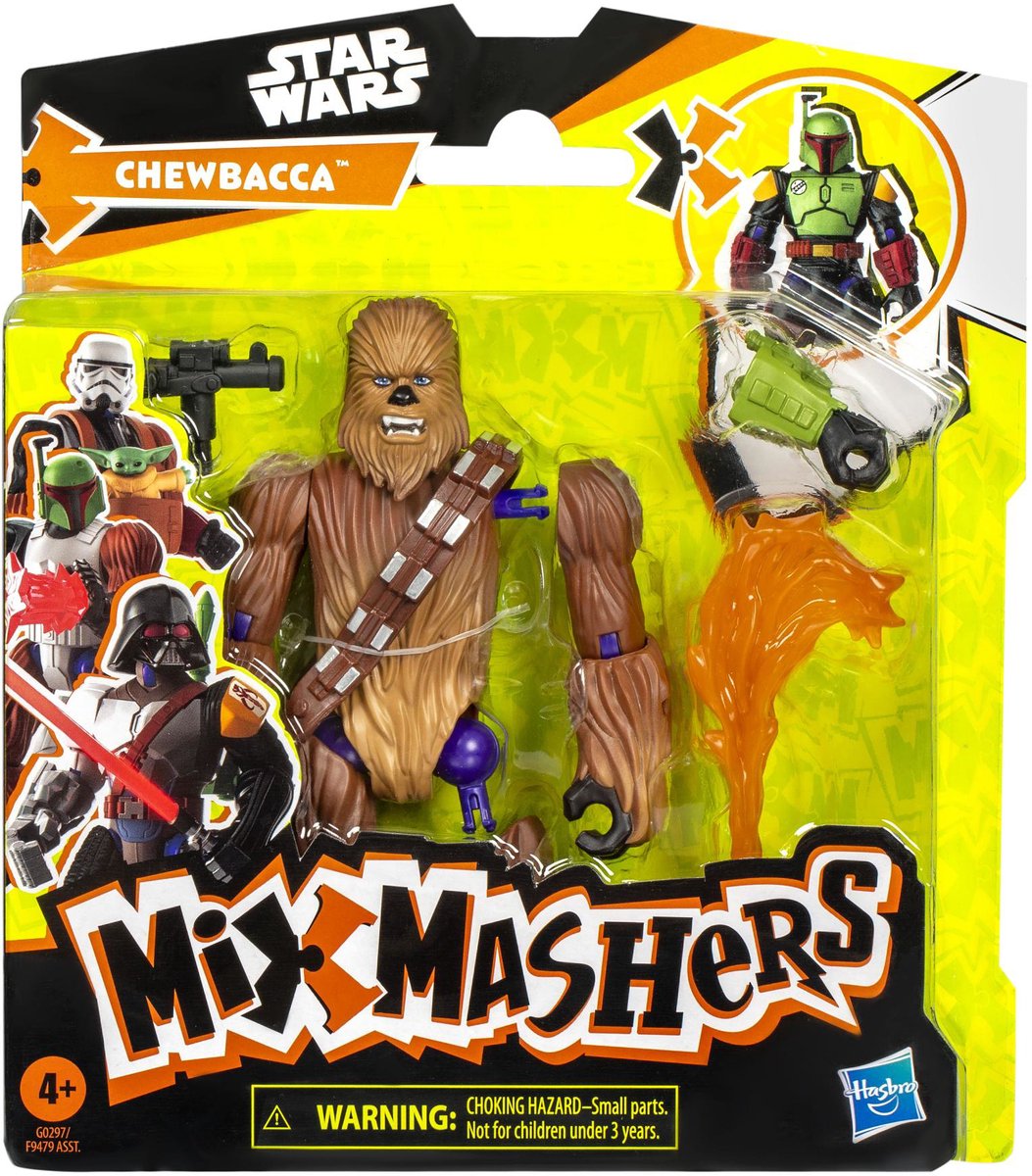 Mixmashers Star Wars Figura Chewbacca