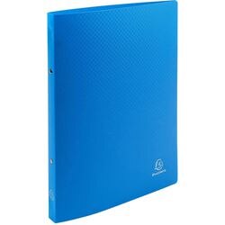 Carpeta de anillas exacompta a4 azul claro