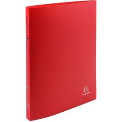 Carpeta de anillas exacompta a4 roja