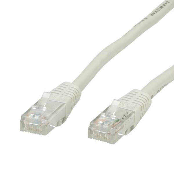 AGE AGE 310-00045 Cavo di rete CAT6E, RJ45, UTP, non schermato, 5M, bianco
