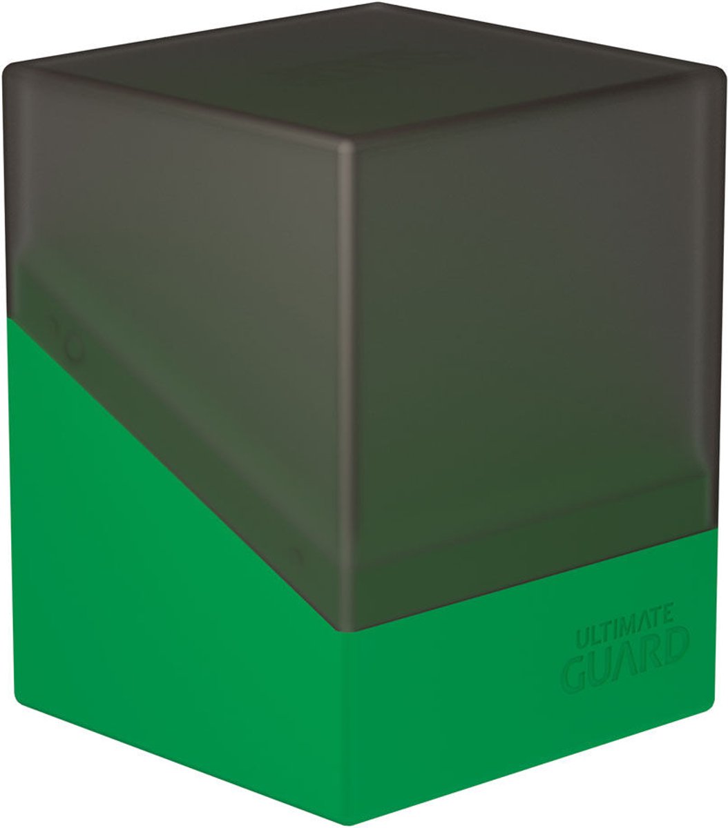 Ultimate Guard Boulder 100+ Synergy - Cajas de cartas negras y verdes
