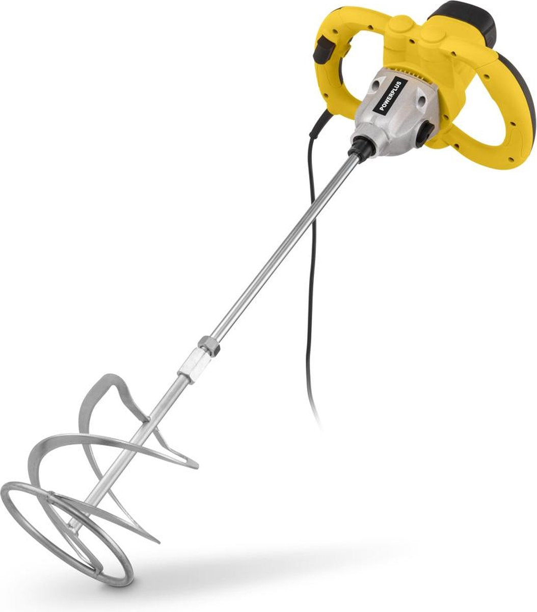 Miscelatore per calcestruzzo e vernice Powerplus powx0842 - 1600w - ø160 mm – m14 – 120nm