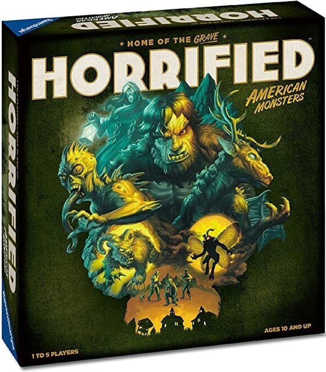 Ravensburger Horrified: American Monsters - Gioco da tavolo