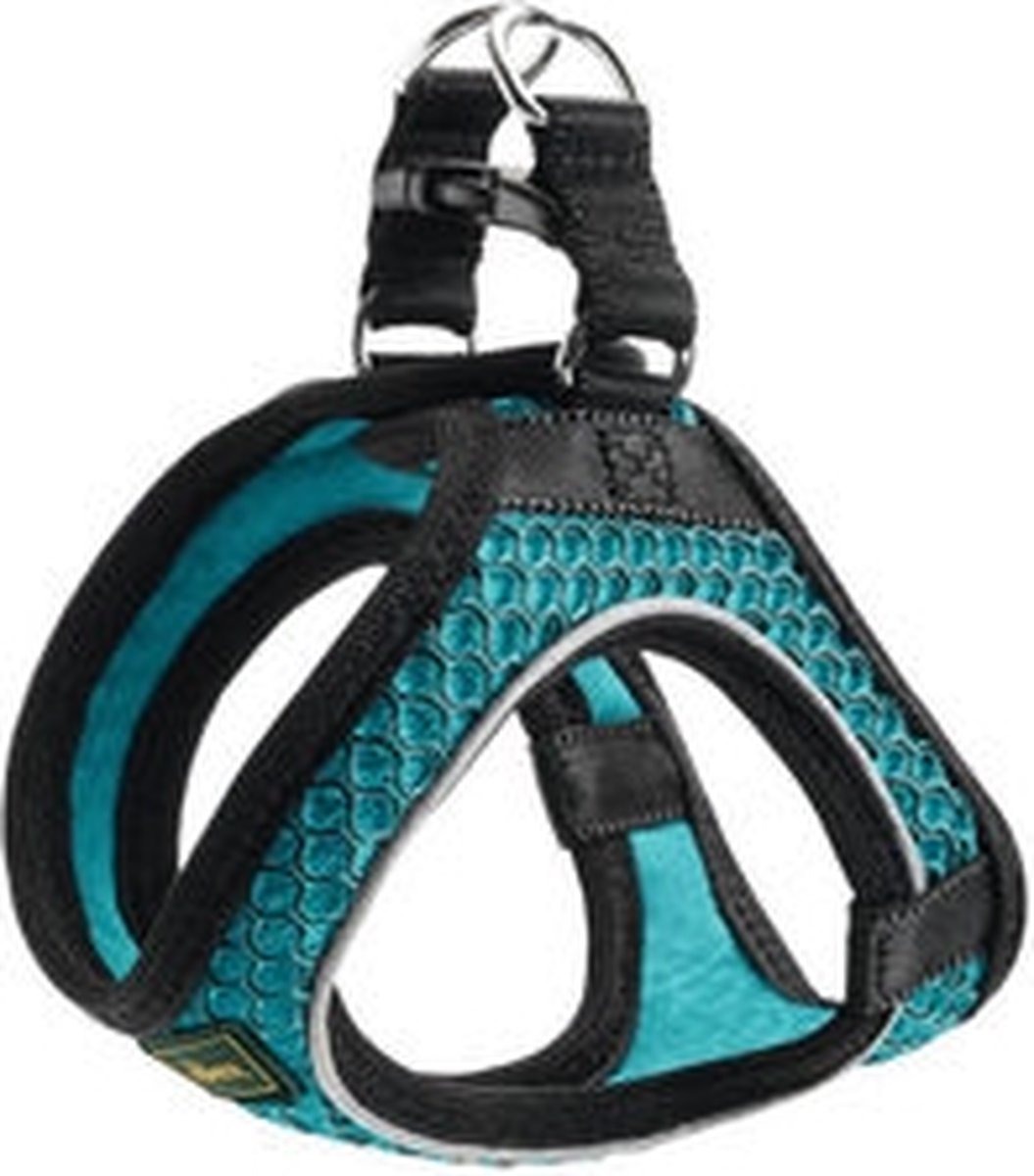 Arnés para perros Hunter hilo-comfort turquesa talla m l (58-63 cm)