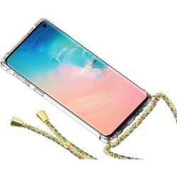 Funda para teléfono con cordón lotta power 217408 sintética transparente