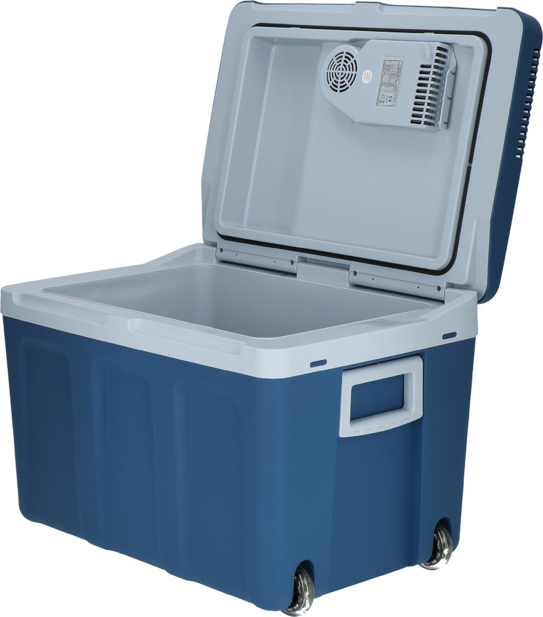 Travellife tl45 thermo-elektrische koelbox - 40l - ac dc - 12v 230v - blauw