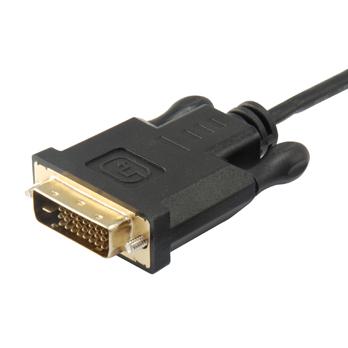 Equip Equip 133468 USB tipo-C a cable DVI-D, hombre macho, recto, 1.8 m, negro