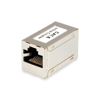 Equipaggiamento equipaggiamento 121179 RJ45 Accoppiatore in linea, F F, Cat.6, schermato completo, contatto d'oro