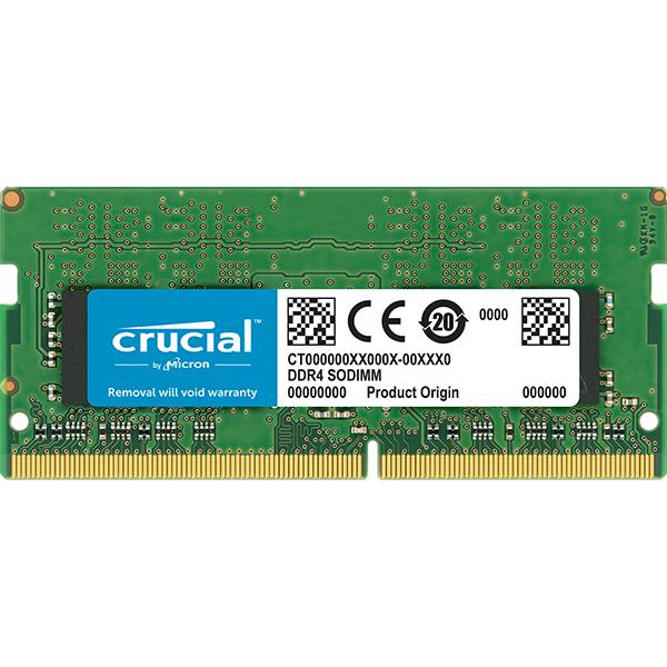 Crucial crucial CT8G4SFS824A SO DIMM crucial, 8GB, DDR4, 2400MHz, CL17, Single-Ransed, Lonfining, 1.2V