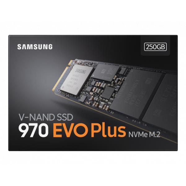 Samsung MZ-V7S250BW EVO 970 más SSD, 250 GB, M.2 2280, V-Nand MLC, 3500 3300 MB S, 550,000 IOPS