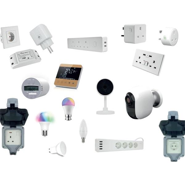 Wox Wox R4967 Interruttore WiFi alimentato da Tuya, 10A, 2300W, 100-240VAC 50-60Hz, Wi-Fi