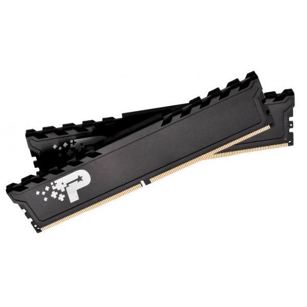 Patriot Patriot PSP416G2666KH1 Long Dimm SL Premium, Kit de 16 GB, DDR4, UDIMM, 2666MHz, CL19, 1.2V, Escudo de calor