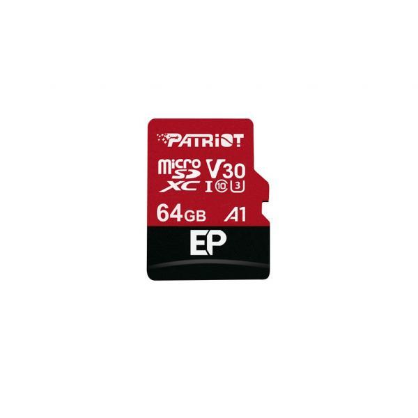 Patriot Patriot PEF256PEP31MCX EP Serie High Performance Micro SDXC, 256GB, 4K, V30 A1, 100 80MB S