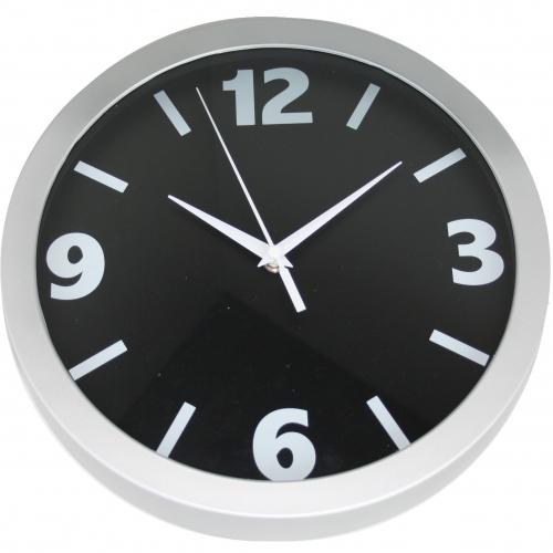 NXT NXT Clock 13800 piccoli numeri, Ø30 cm, muro, nero