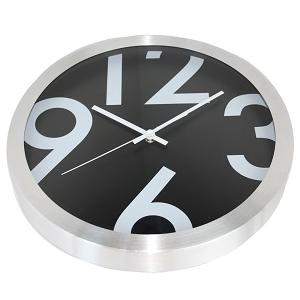 NXT NXT Clock 13803 Numeri, Ø35 cm, muro, nero