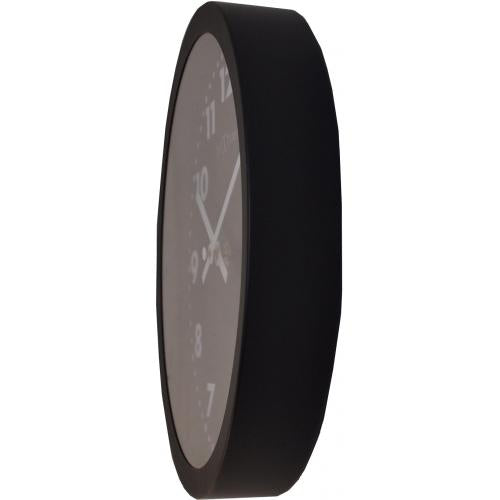 Nextime Nextime Klok 2906ma Mercure, Ø 25 cm, muro, nero