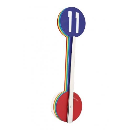 Guía de color Nextime Nextime Klok 2995Di, Ø 60 cm, pared, multicolor