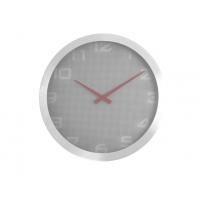 Nextime Nextime Klok 3019 punti, Ø35 cm, muro, grigio