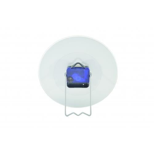 Nextime Nextime Klok 5172 Little Disco, Ø20 cm, muro, argento