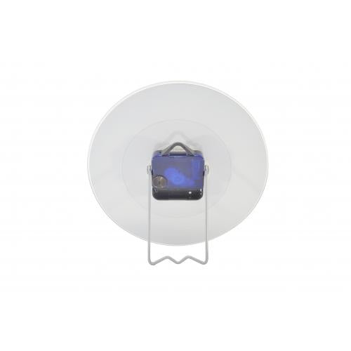 Nextime Nextime Clock 5173 Little Dog, Ø20 cm, muro, nero