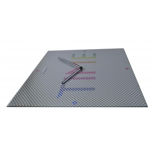 Nextime Nextime Klok 8165 Mistery Time, 43x43 cm, muro, metallo