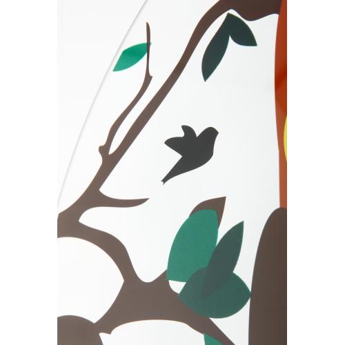 Nextime Nextime Klok 8169 Oohoo, Ø43 cm, muro, multicolore