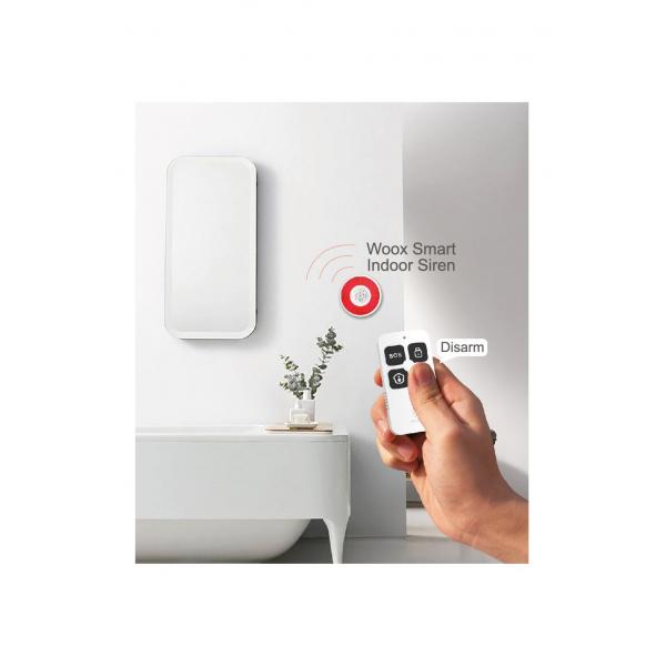 Wox Wox R7054 Remoto Control, WiFi, Zigbee 3.0, Google Assistant Amazon Alexa, 30M, White