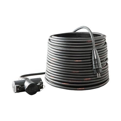 Cable alargador 10mtr 3g2.5 230v+3vd caja