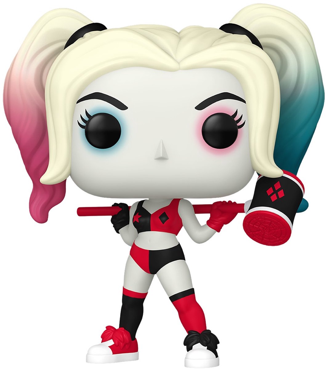 Funko pop! dc comics heroes: harley quinn animated series - harley quinn with mallet #494