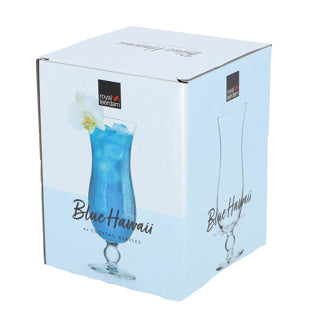 Royal Leerdam Leerdam Blue Hawaii Glass Set 4