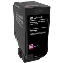 Cartuccia toner magenta Lexmark 74c2hme